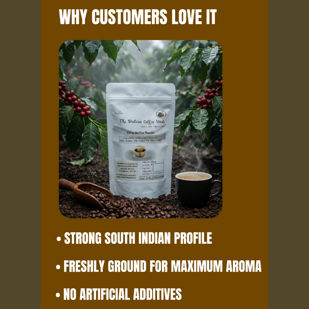 Premium Arabica & Robusta Blend With Chicory